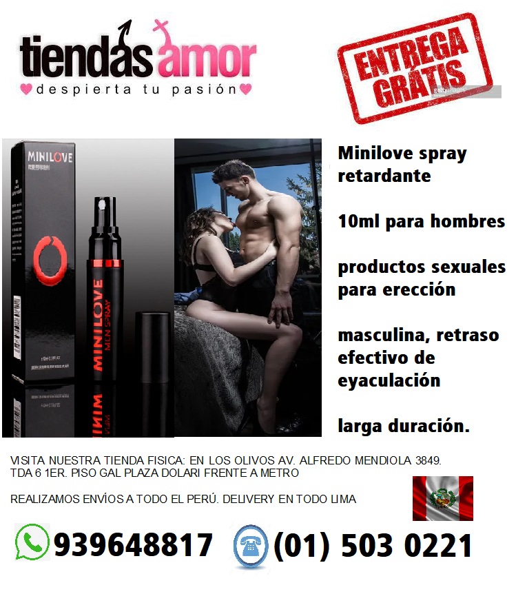 MINILOVE RETARDANTE - SEXSHOP LOS OLIVOS 